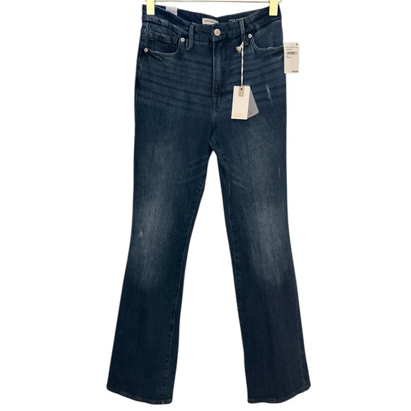 Good American Good Classic Boot Jeans Indigo704 - Picture 4 of 9